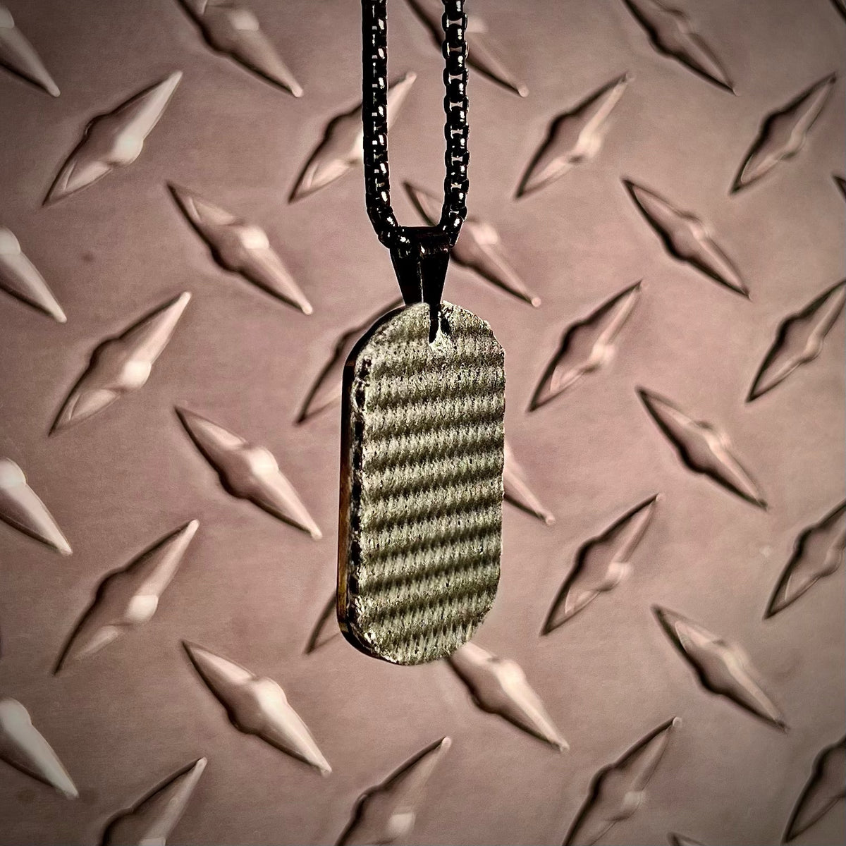 Charcoal Black - Fire Hose Pendant