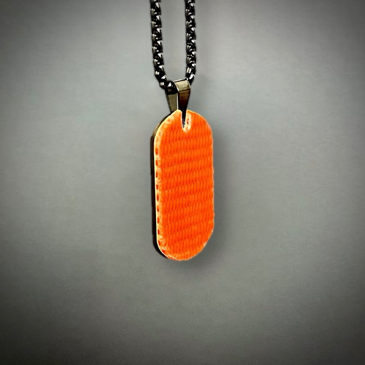 Blaze Orange - Fire Hose Pendant