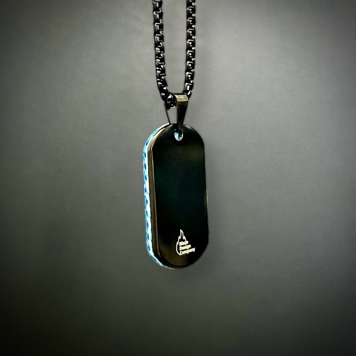 Battalion Blue - Fire Hose Pendant