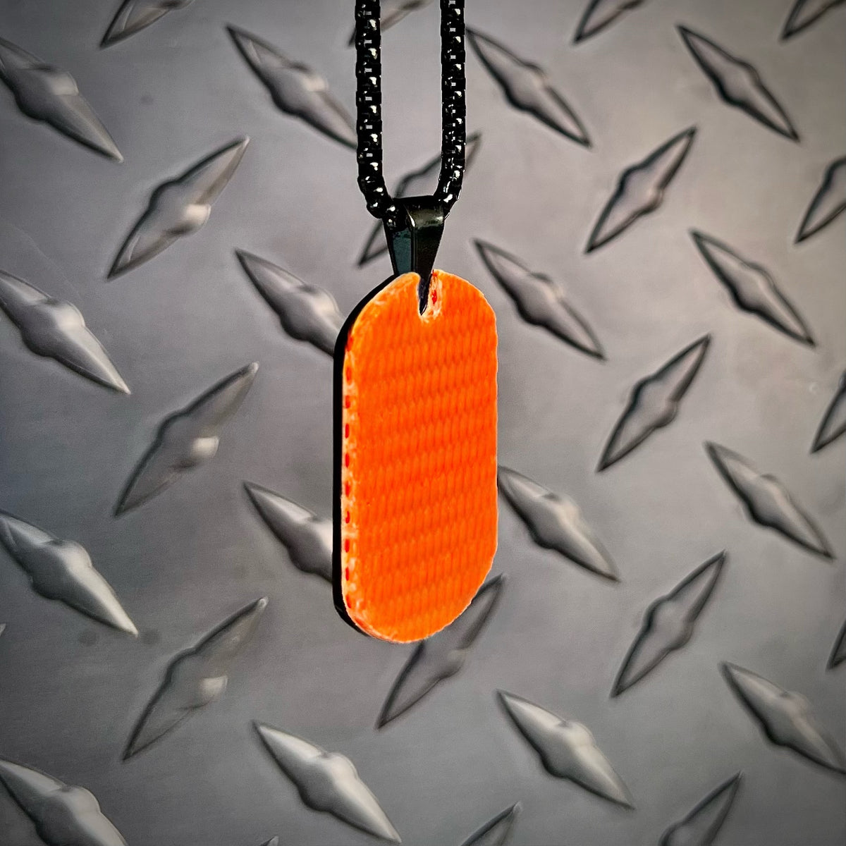 Blaze Orange - Fire Hose Pendant