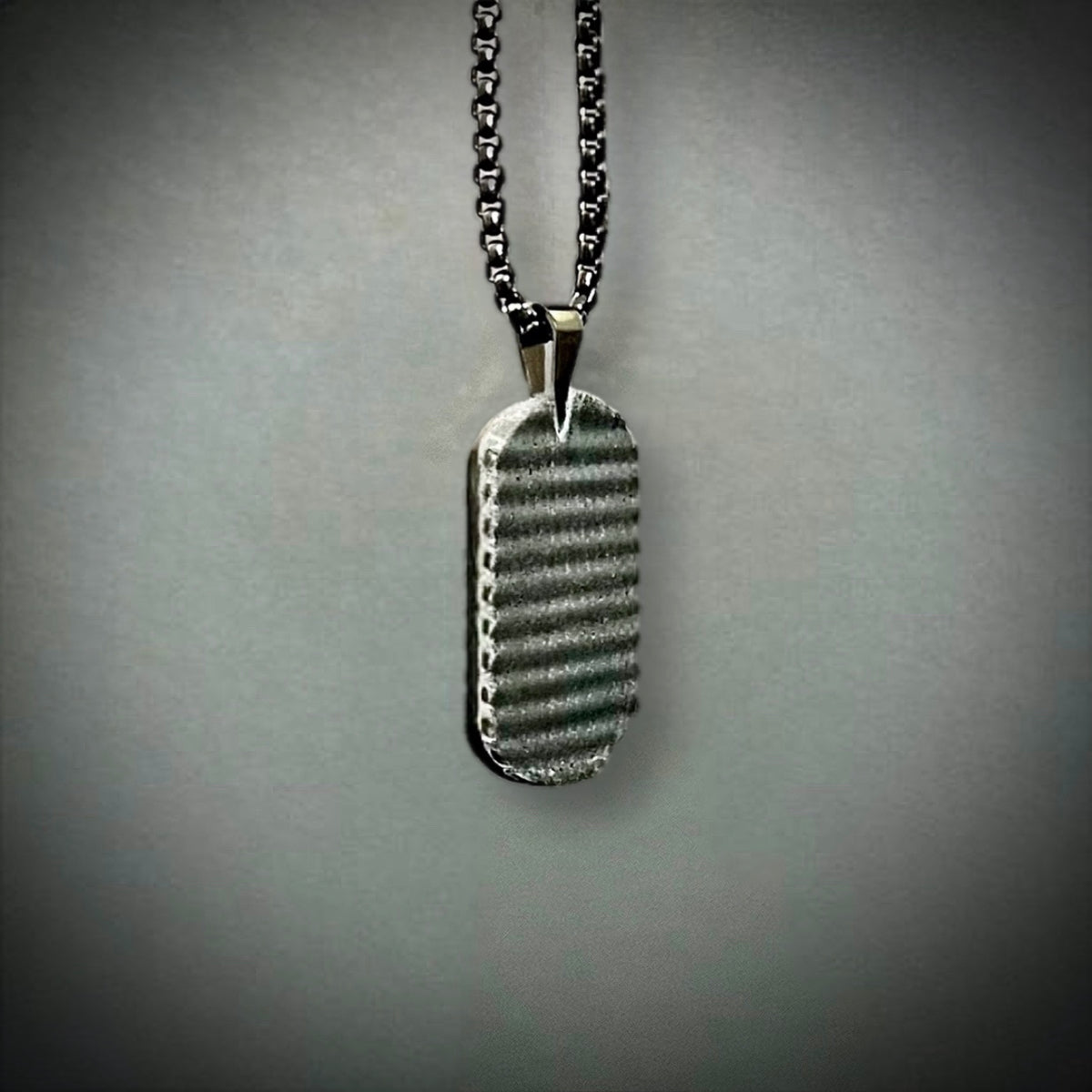 Charcoal Black - Fire Hose Pendant
