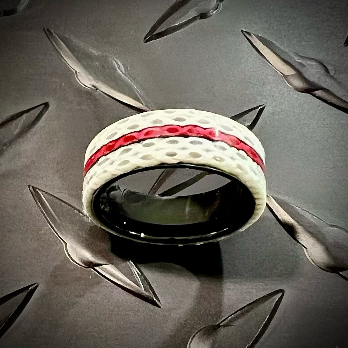 Thin Red Line - Fire Hose Ring