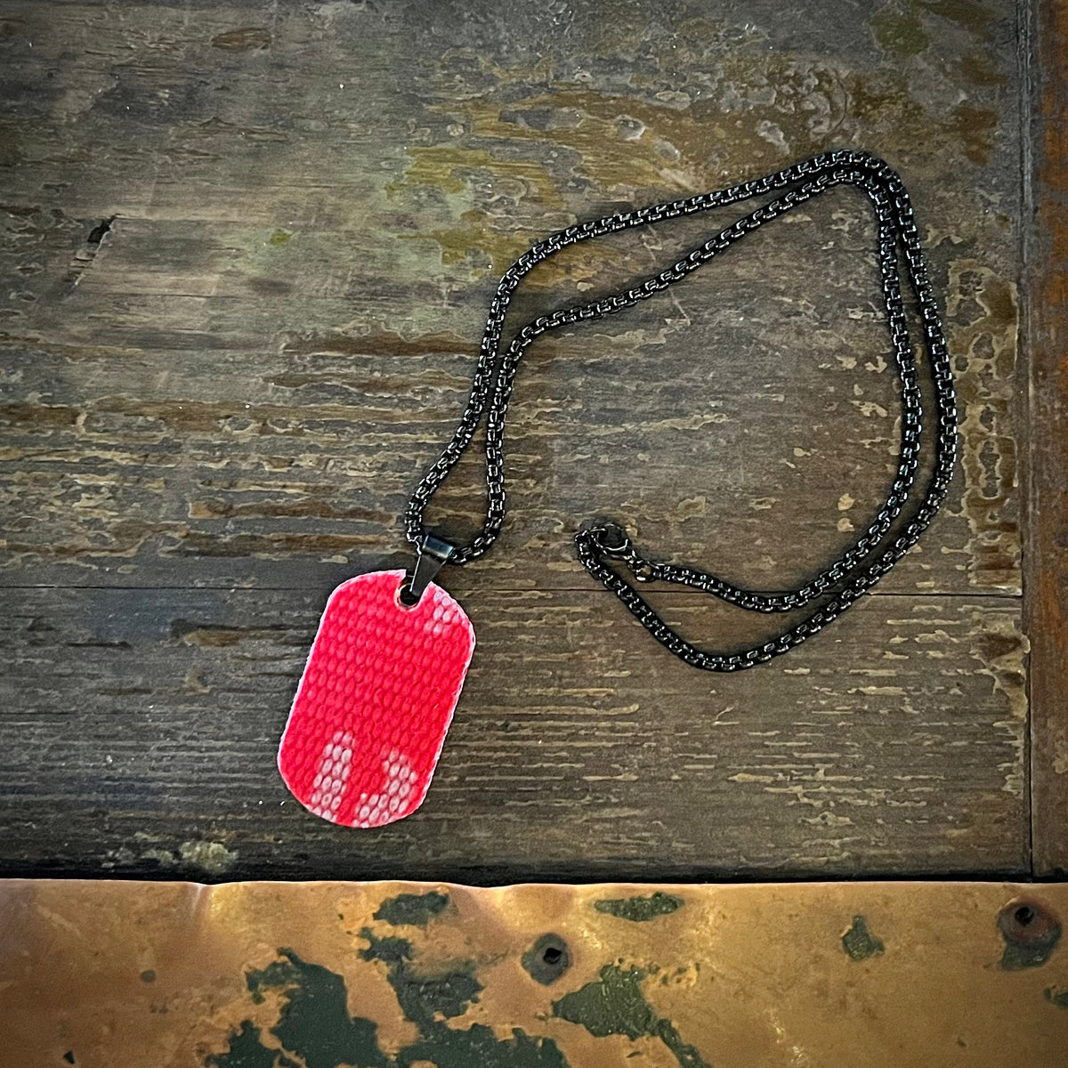 Fire Engine Red - Fire Hose Pendant