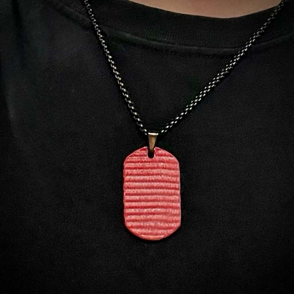 Fire Engine Red - Fire Hose Pendant