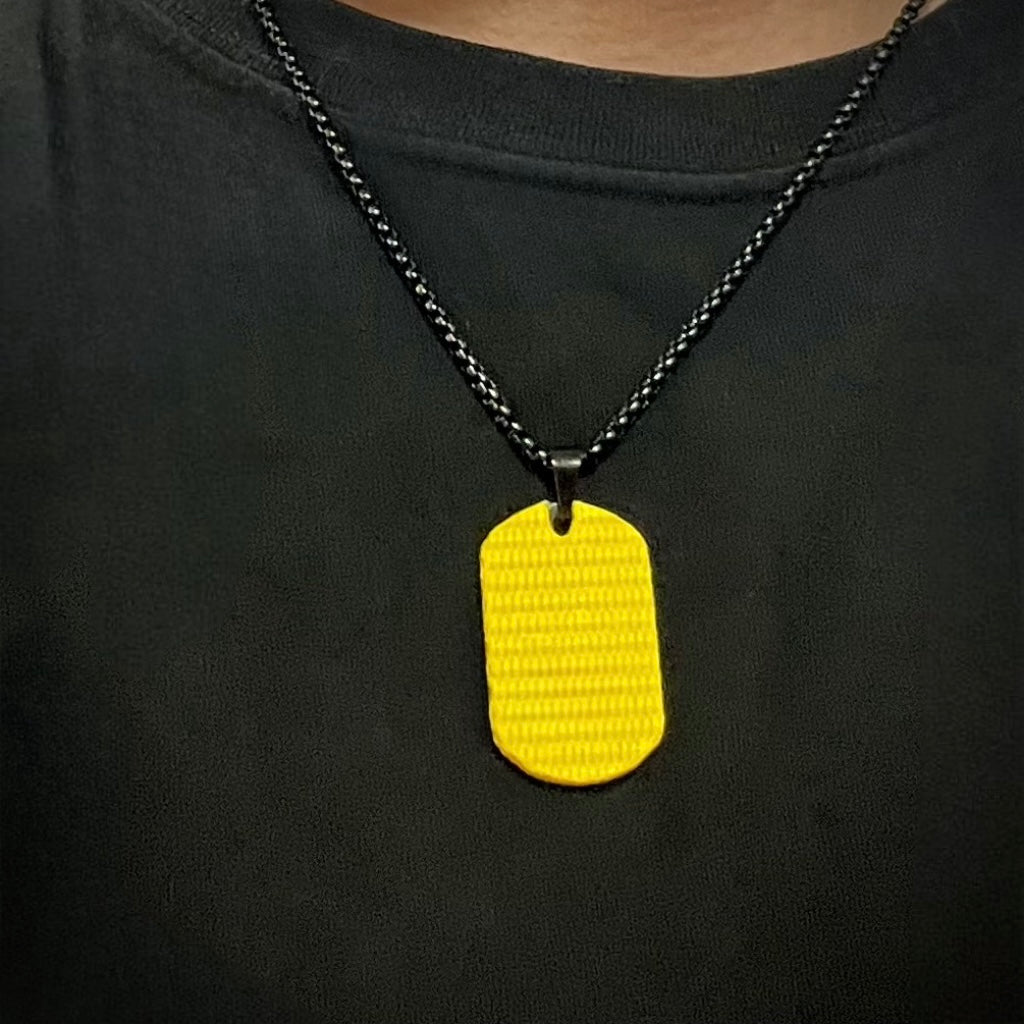 Supply Hose Yellow - Fire Hose Pendant