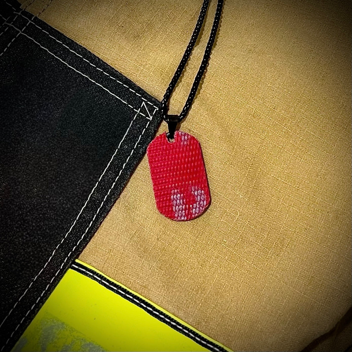 Fire Engine Red - Fire Hose Pendant