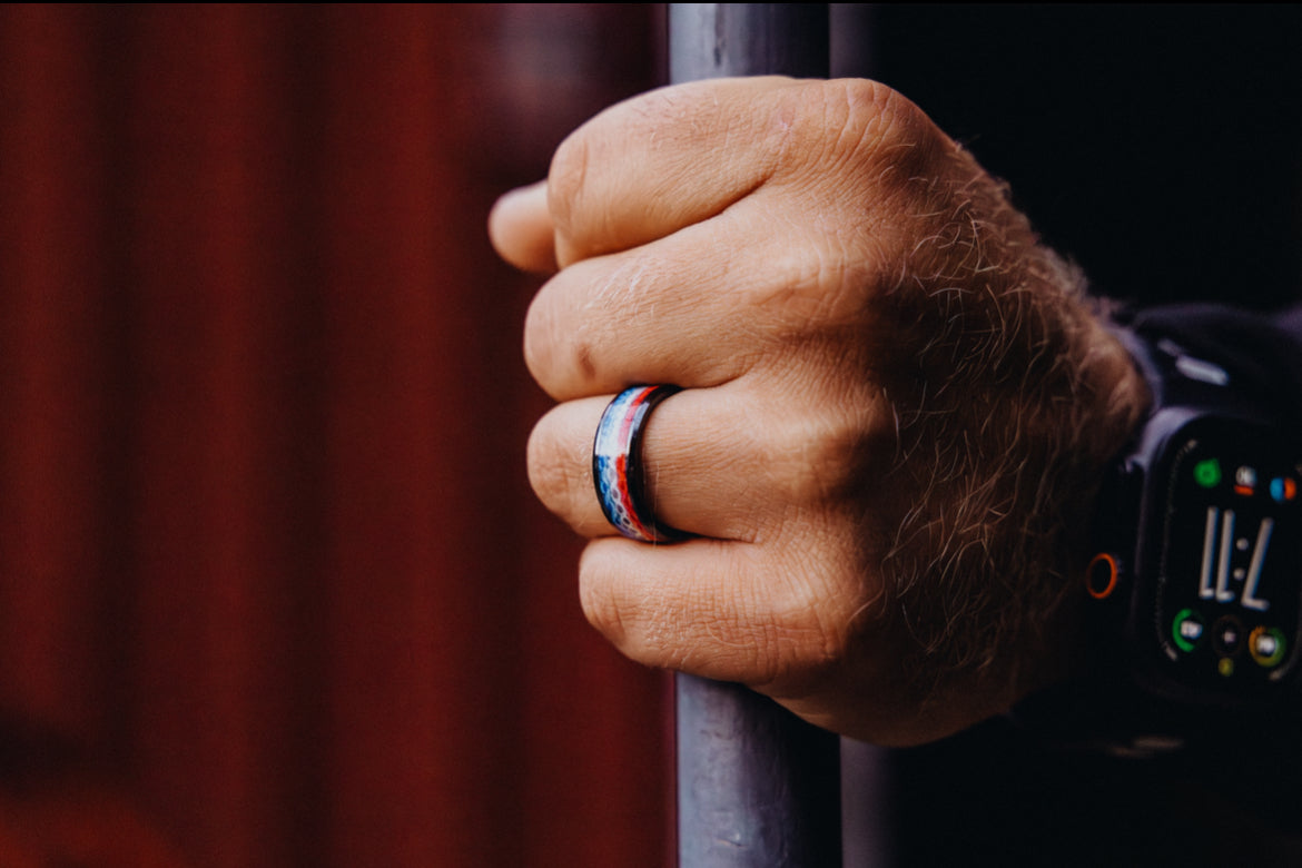 The Patriot - Fire Hose Ring