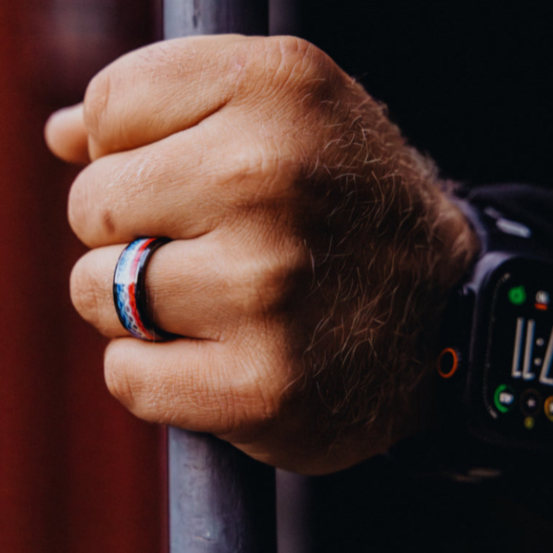 The Patriot - Fire Hose Ring