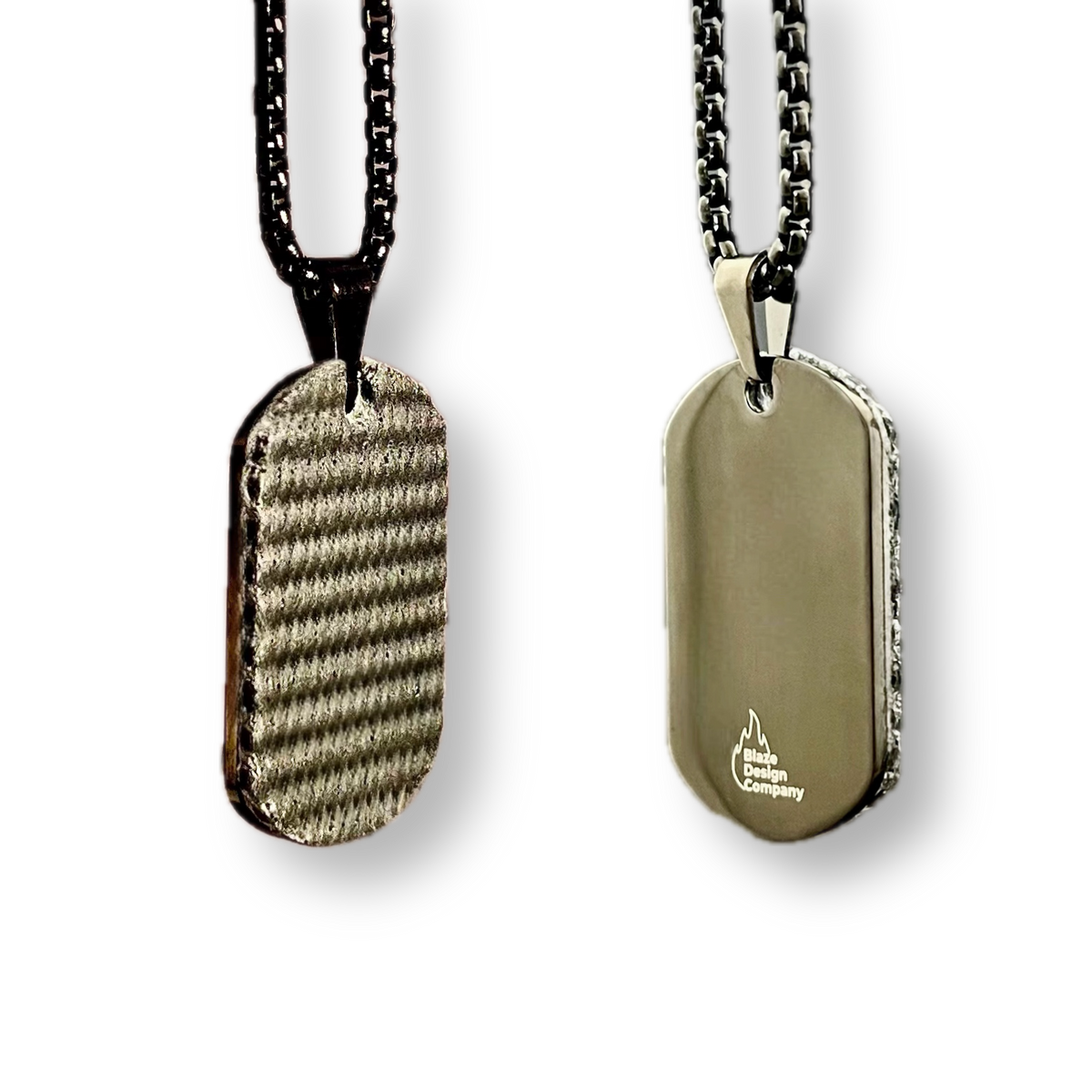 Charcoal Black - Fire Hose Pendant