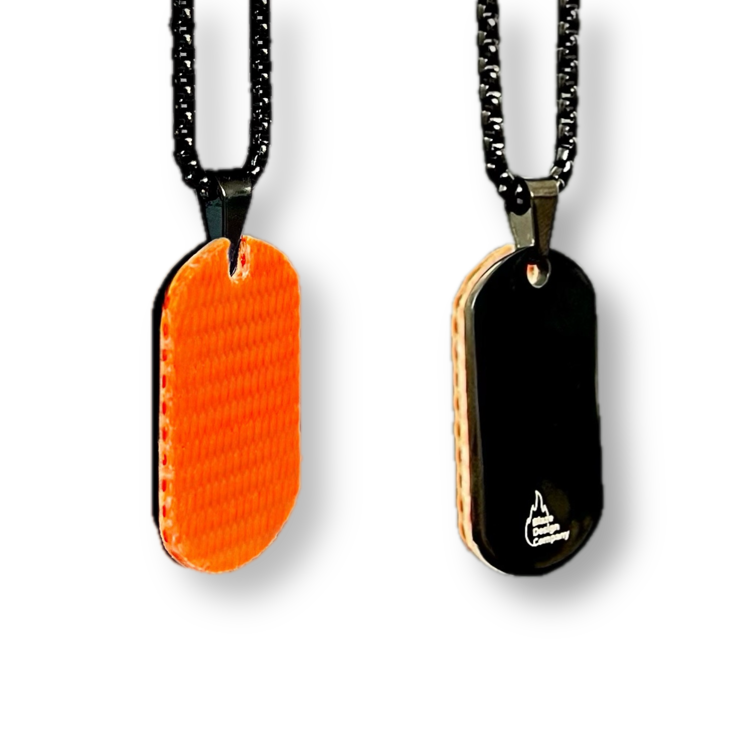 Blaze Orange - Fire Hose Pendant