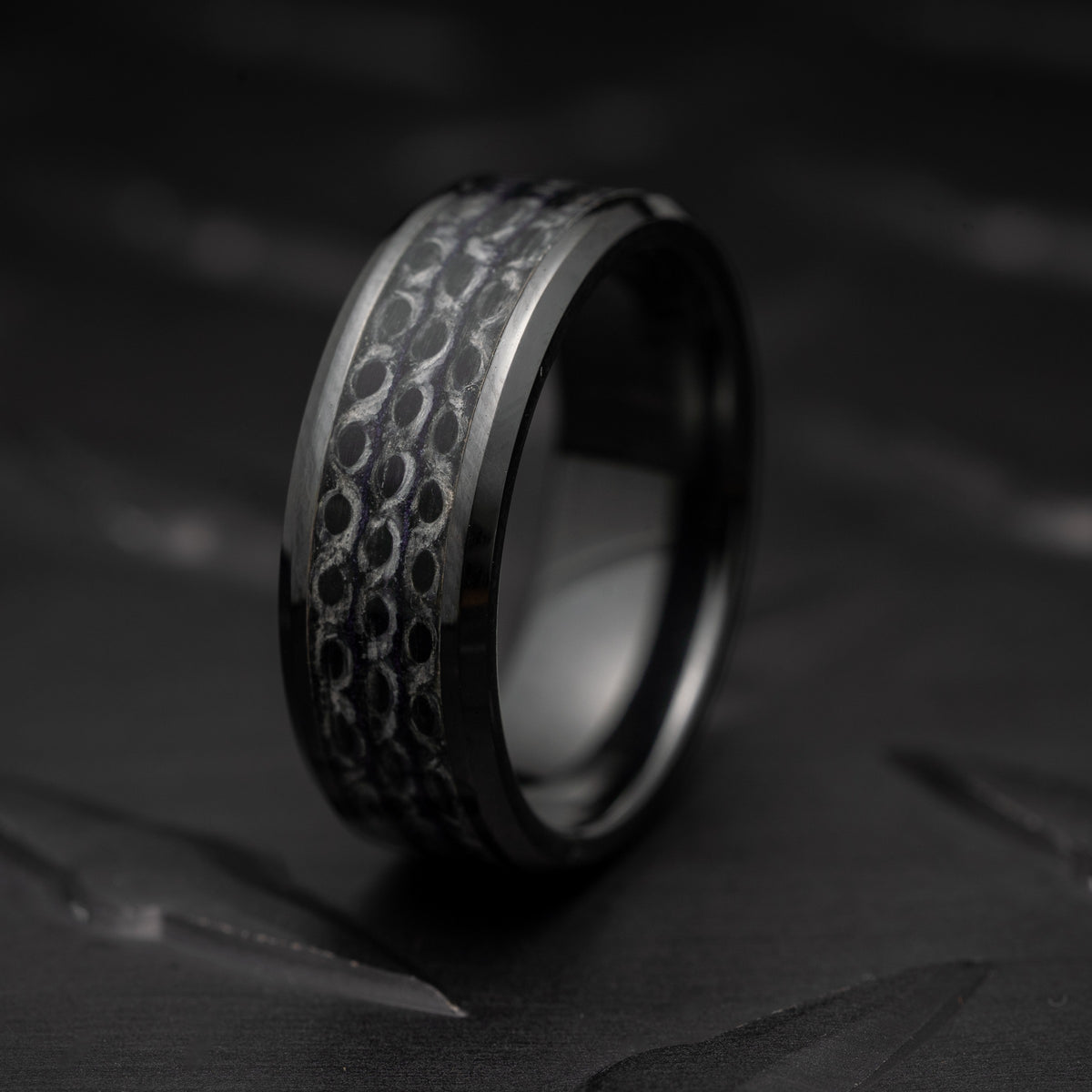The Fire Hose Ring recycled fire hose ring — handmade USA by Blaze Design Company